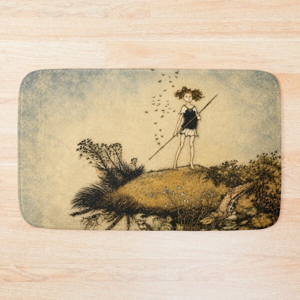 Item preview, A Midsummer Night's Dream Art, Vintage Fairy Illustration, Shakespeare Fairy Sentinel, Literature Lovers designed and sold by RickE.