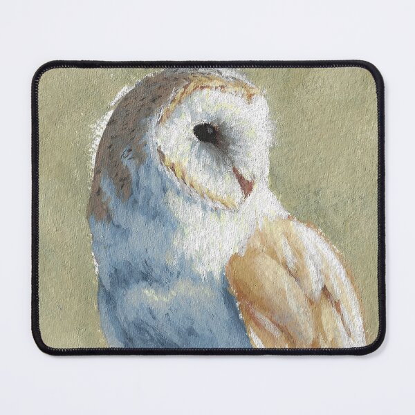 Item preview, Barn Owl Perched designed and sold by AcaciaCollArt.