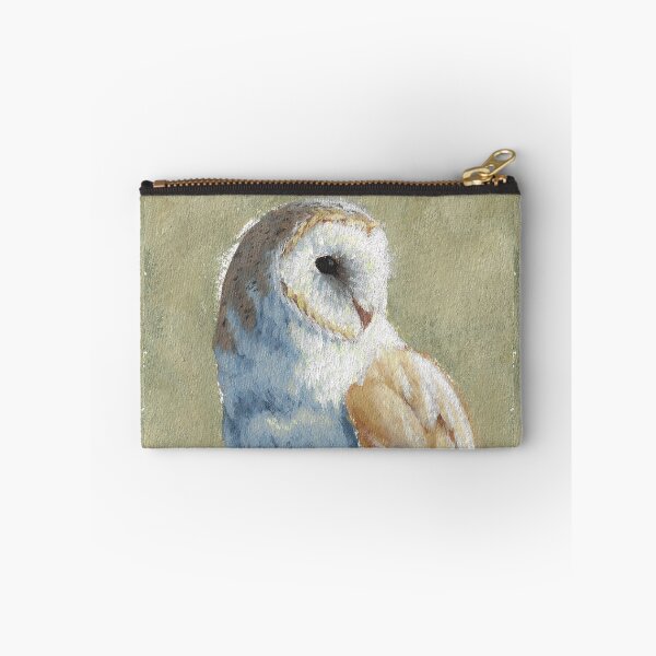 Item preview, Barn Owl Perched designed and sold by AcaciaCollArt.
