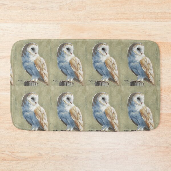 Item preview, Barn Owl Perched designed and sold by AcaciaCollArt.