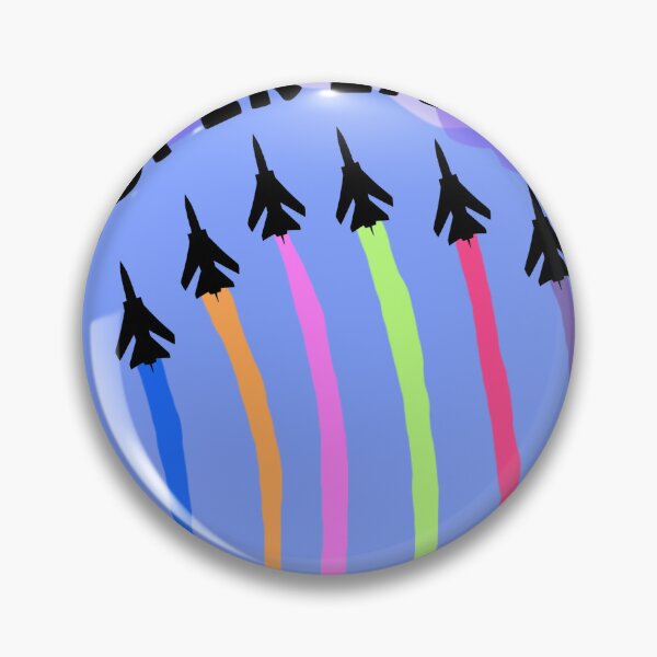Item preview, Super easy rainbow fighter jets designed and sold by AWADHESH  CHAURASIA.