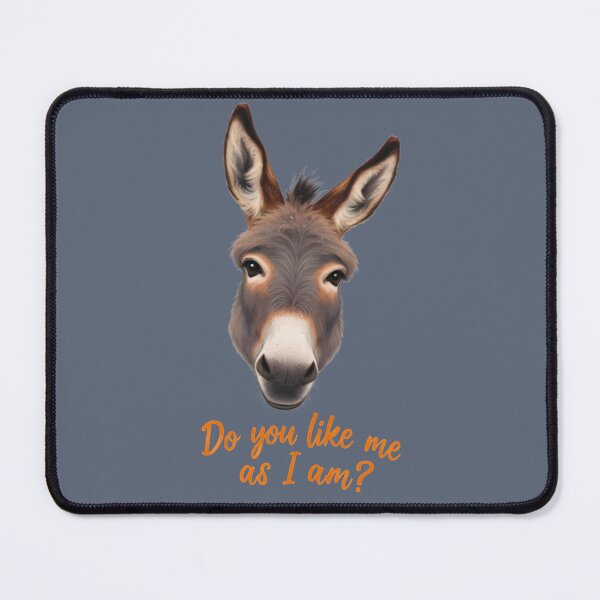 Item preview, Do you like me as I am? - A head of cute donkey designed and sold by ParadoxParadox.