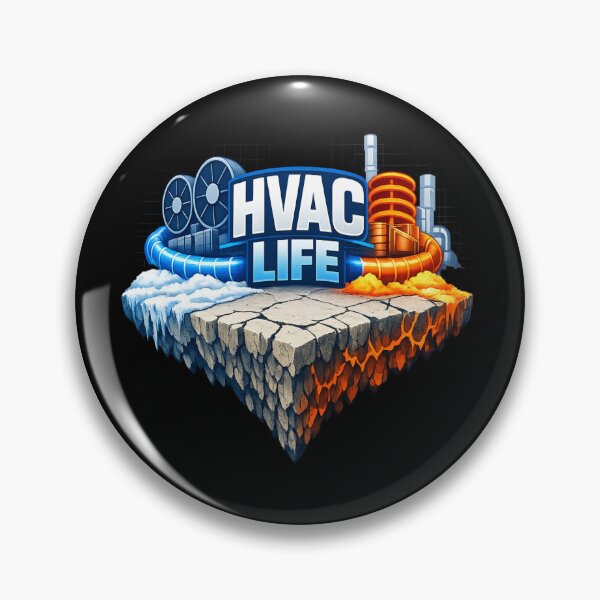 Item preview, HVAC Life - Heating & Cooling Technician Art designed and sold by FrozenHeat97.