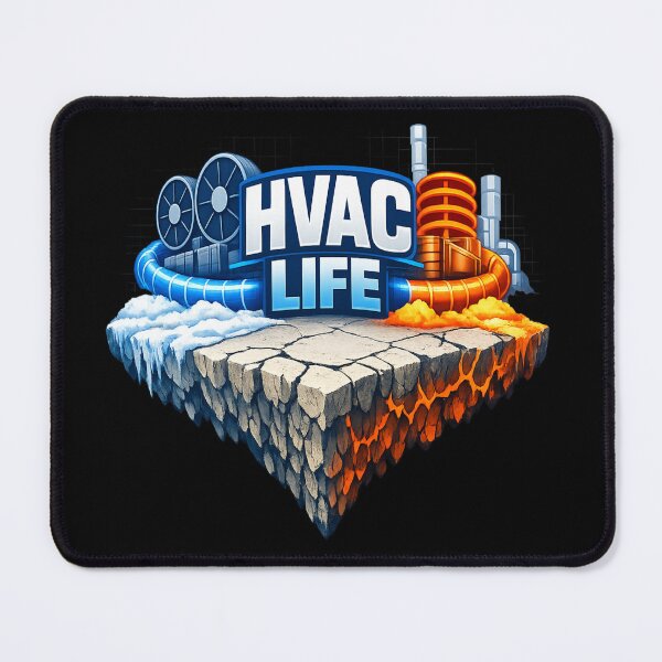 Item preview, HVAC Life - Heating & Cooling Technician Art designed and sold by FrozenHeat97.