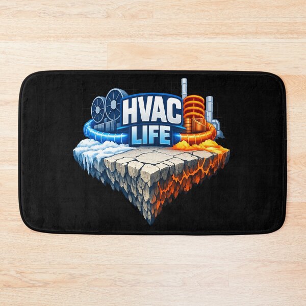 Item preview, HVAC Life - Heating & Cooling Technician Art designed and sold by FrozenHeat97.
