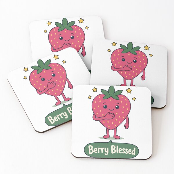 Item preview, Berry Blessed Christian Strawberry designed and sold by MOSIDRIP™.