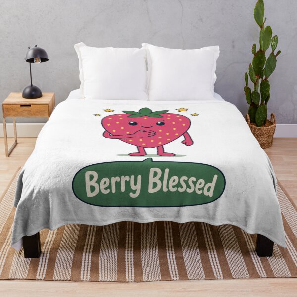 Item preview, Berry Blessed Christian Strawberry designed and sold by MOSIDRIP™.