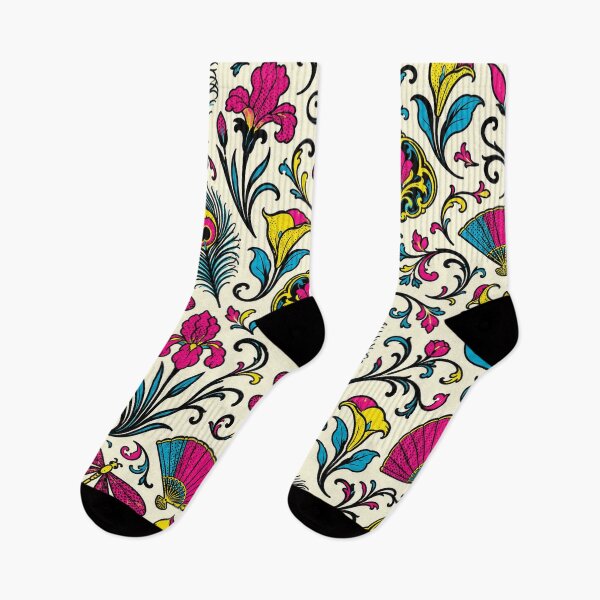 Item preview, Maximalist Dragonfly Floral Pattern, Art Nouveau Botanical Print designed and sold by TM DESIGNS AND MORE.