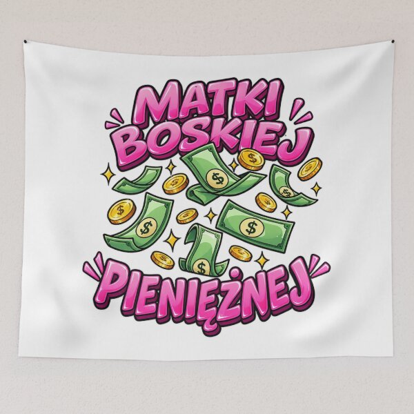 Item preview, Matki Boskiej Pieniężnej | Funny Polish Payday Money Design designed and sold by Suzaku Studio.