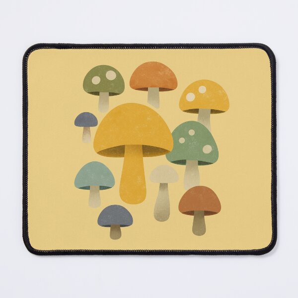 Item preview, Retro Colorful Mushroom designed and sold by TheCatmeow2000.