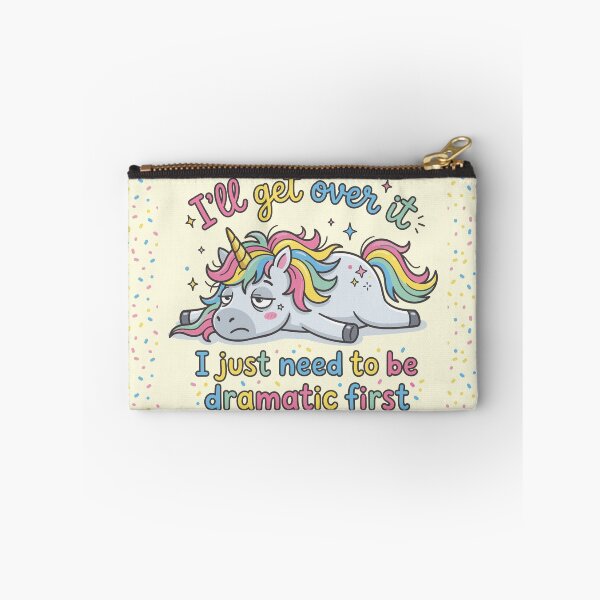 Item preview, Dramatic Unicorn Tired Mood designed and sold by chriswo-design.