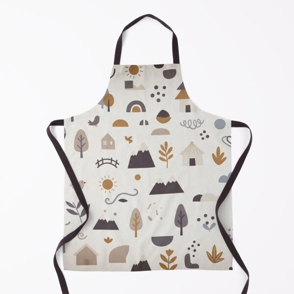 Item preview, Whimsical Scandinavian Village designed and sold by WeaveSphere.