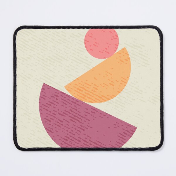 Item preview, Retro Geometric Shapes Abstract Composition designed and sold by SvetlanaLiDesign.