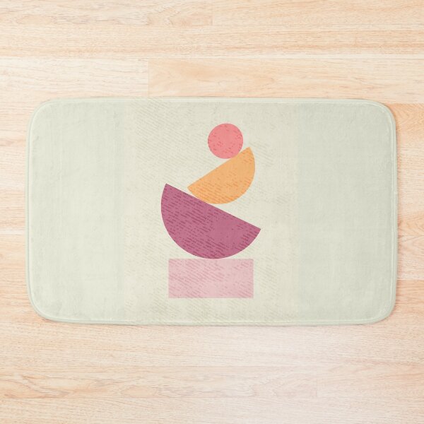 Item preview, Retro Geometric Shapes Abstract Composition designed and sold by SvetlanaLiDesign.
