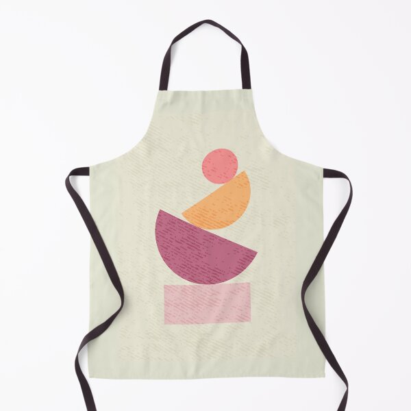Item preview, Retro Geometric Shapes Abstract Composition designed and sold by SvetlanaLiDesign.