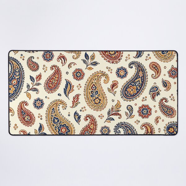 Item preview, Vintage Paisley Floral Pattern, Boho Bandana Folk Art Print Design designed and sold by TM DESIGNS AND MORE.