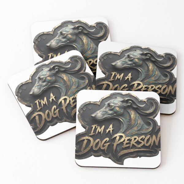 Item preview, Bold Colorful I'M A DOG PERSON designed and sold by dazzlemakers.