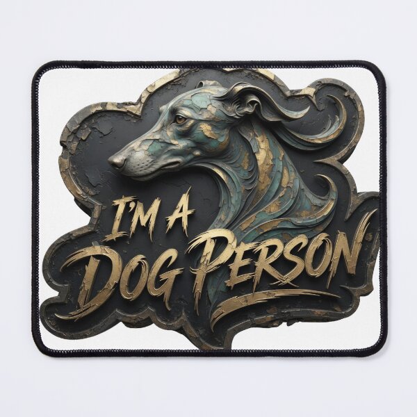 Item preview, Bold Colorful I'M A DOG PERSON designed and sold by dazzlemakers.