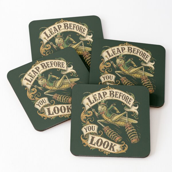 Item preview, Leap Before You Look Vintage Steampunk Grasshopper designed and sold by SVox.