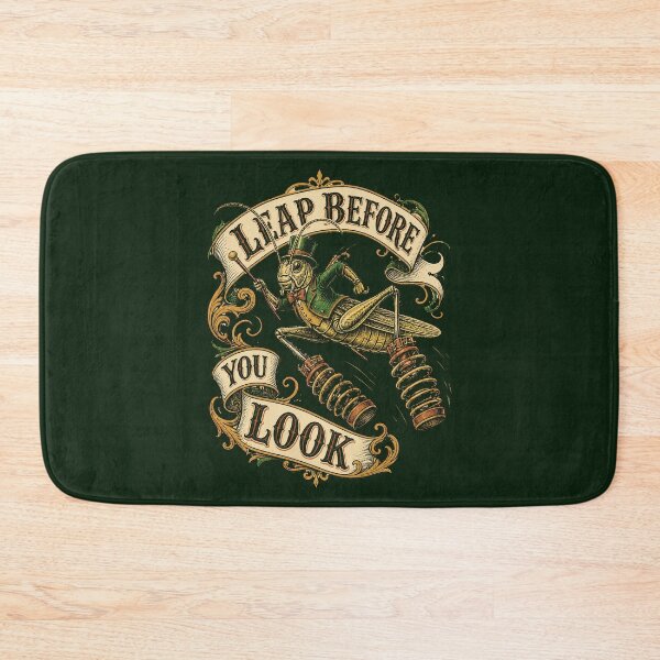 Item preview, Leap Before You Look Vintage Steampunk Grasshopper designed and sold by SVox.