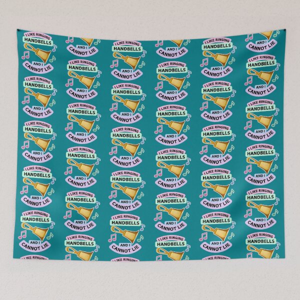Item preview, I like ringing handbells and I cannot lie designed and sold by CelticClapper.