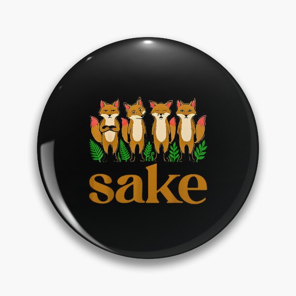 Item preview, Four Fox Sake Funny Animal Pun Sarcastic Fox Lover designed and sold by NinigFox.