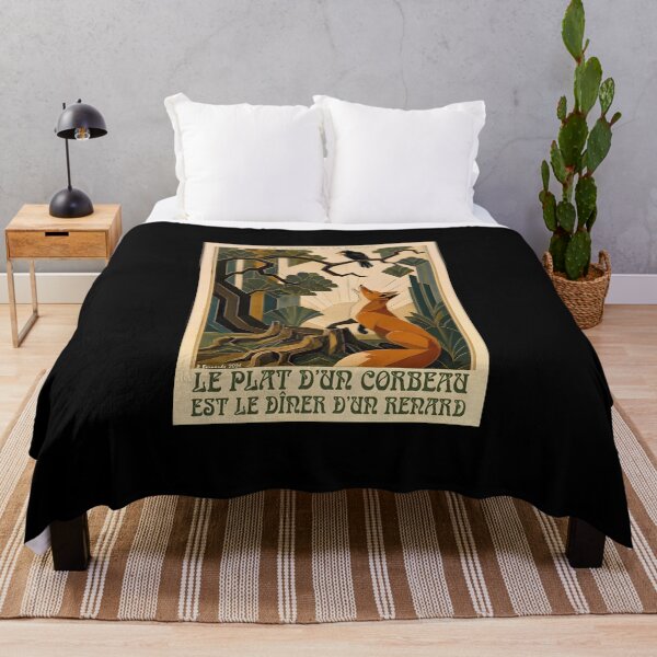 Aperçu de l'œuvre Le Corbeau et le Renard créée et vendue par P Bernardo | Art Shop.