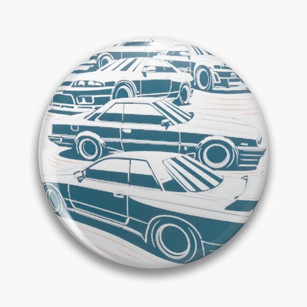 Item preview, Jdm Nissan Skyline Gt-R R34 Retro Car Art Silhouette ⭐⭐⭐⭐⭐ designed and sold by ziyat123.
