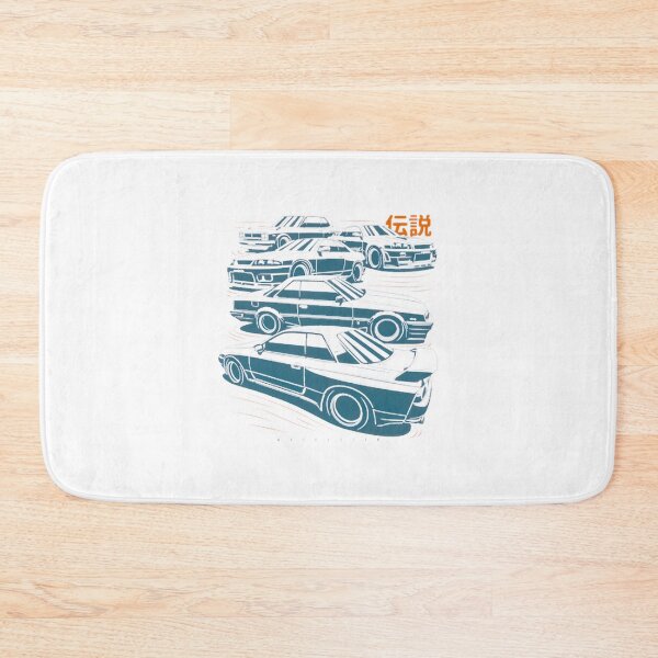 Item preview, Jdm Nissan Skyline Gt-R R34 Retro Car Art Silhouette ⭐⭐⭐⭐⭐ designed and sold by ziyat123.