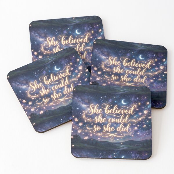 Item preview, She Believed She Cpuld So She Did designed and sold by ART ATTACK ZONE.
