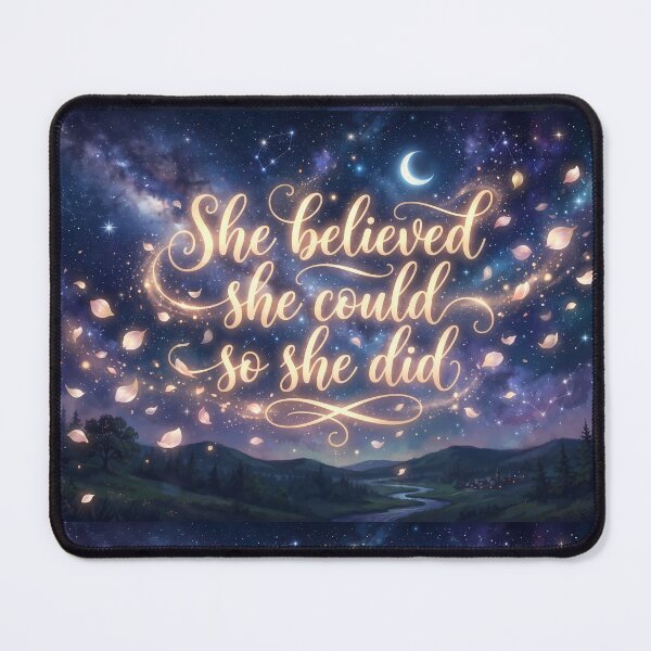 Item preview, She Believed She Cpuld So She Did designed and sold by ART ATTACK ZONE.