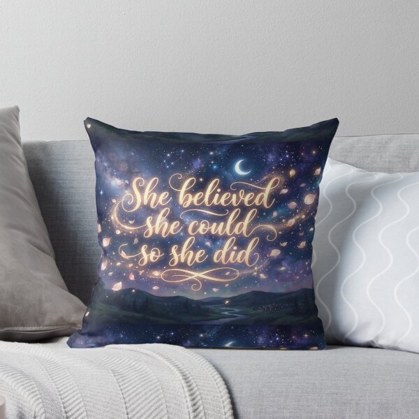 Item preview, She Believed She Cpuld So She Did designed and sold by ART ATTACK ZONE.
