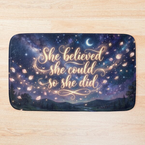 Item preview, She Believed She Cpuld So She Did designed and sold by ART ATTACK ZONE.