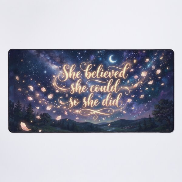 Item preview, She Believed She Cpuld So She Did designed and sold by ART ATTACK ZONE.