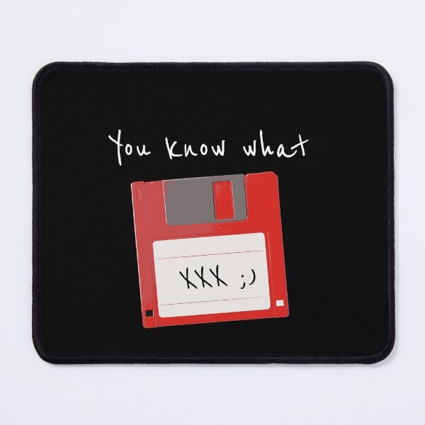 Item preview, You know what – Red Floppy Disk Retro Computer Humor designed and sold by FeverVoid.
