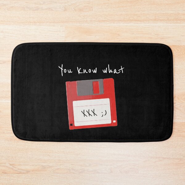 Item preview, You know what – Red Floppy Disk Retro Computer Humor designed and sold by FeverVoid.