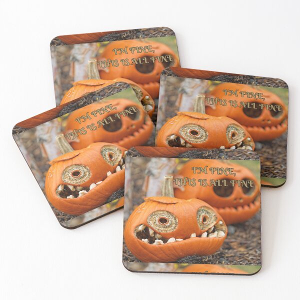 Item preview, Crazy Pumpkins, I'm fine.. this is all fine designed and sold by CursedButCute1.