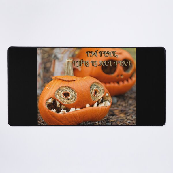 Item preview, Crazy Pumpkins, I'm fine.. this is all fine designed and sold by CursedButCute1.