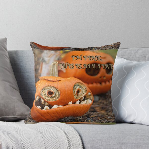 Item preview, Crazy Pumpkins, I'm fine.. this is all fine designed and sold by CursedButCute1.