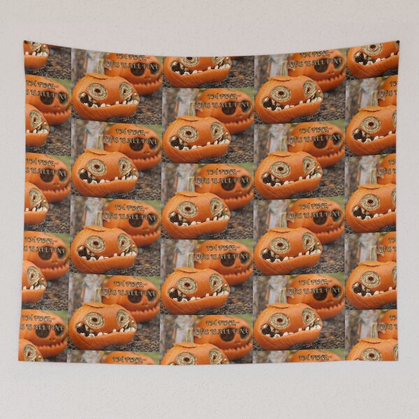 Item preview, Crazy Pumpkins, I'm fine.. this is all fine designed and sold by CursedButCute1.