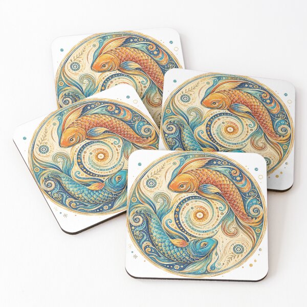 Item preview, Yin Yang, fish zodiac designed and sold by P Bernardo | Art Shop.