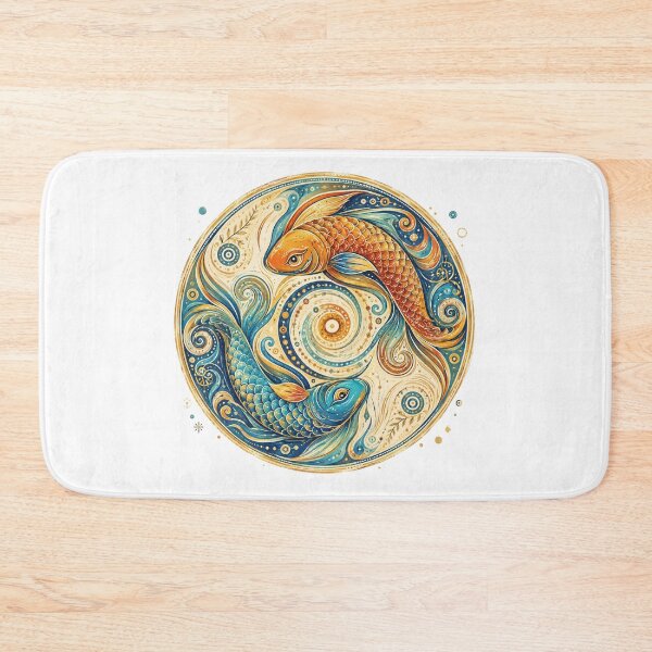 Item preview, Yin Yang, fish zodiac designed and sold by P Bernardo | Art Shop.