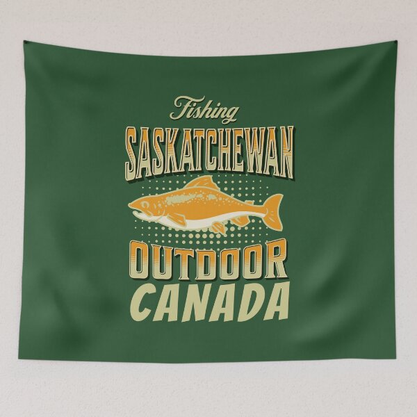 Item preview, Fishing in Saskatchewan, Canada designed and sold by BritishDelights.