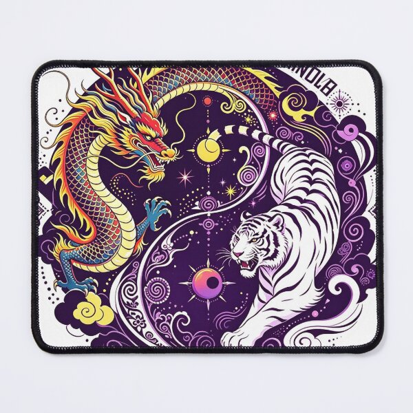 Item preview, Yin Yang - dragon tiger designed and sold by P Bernardo | Art Shop.