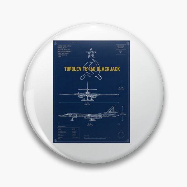 Item preview, Tupolev TU-160 Blackjack  designed and sold by HillC1985.