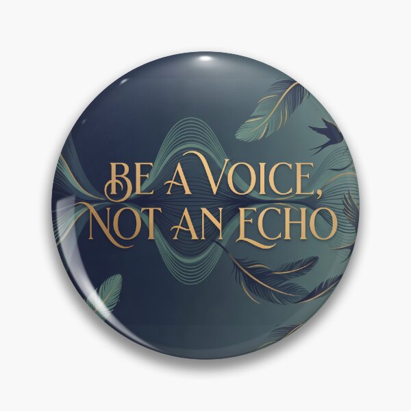 Item preview, Be A Voice Quote Design Art designed and sold by ART ATTACK ZONE.