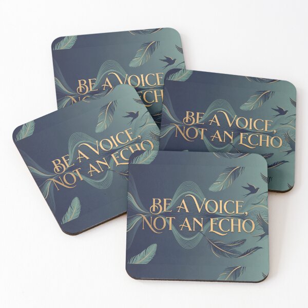 Item preview, Be A Voice Quote Design Art designed and sold by ART ATTACK ZONE.