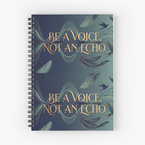 Item preview, Be A Voice Quote Design Art designed and sold by ART ATTACK ZONE.