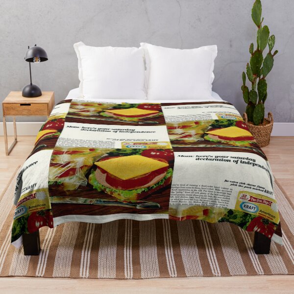 Item preview, Vintage Cheese and Sandwich designed and sold by food-nostalgia.