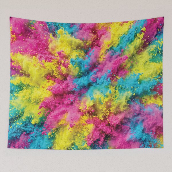 Item preview, Old School Energy Abstract Powder Burst designed and sold by Designial.